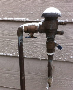 frozen backflow